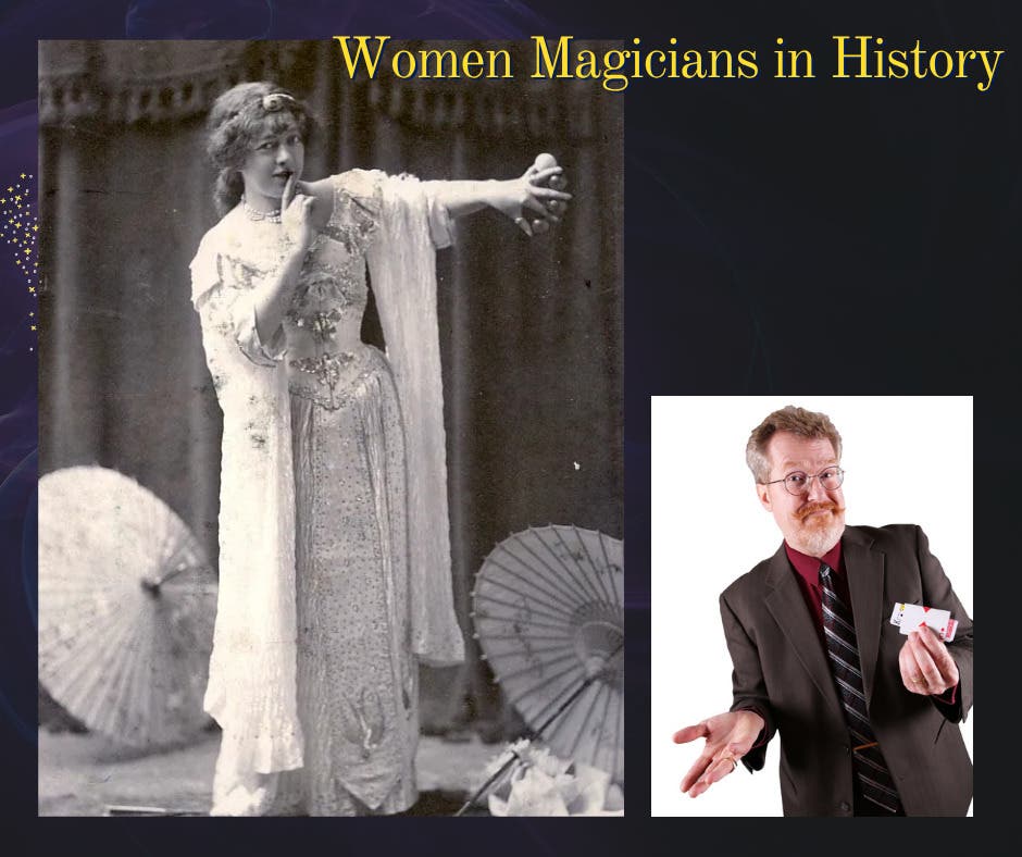 Women Magicians in History - a magic program for adults at Ambler Library