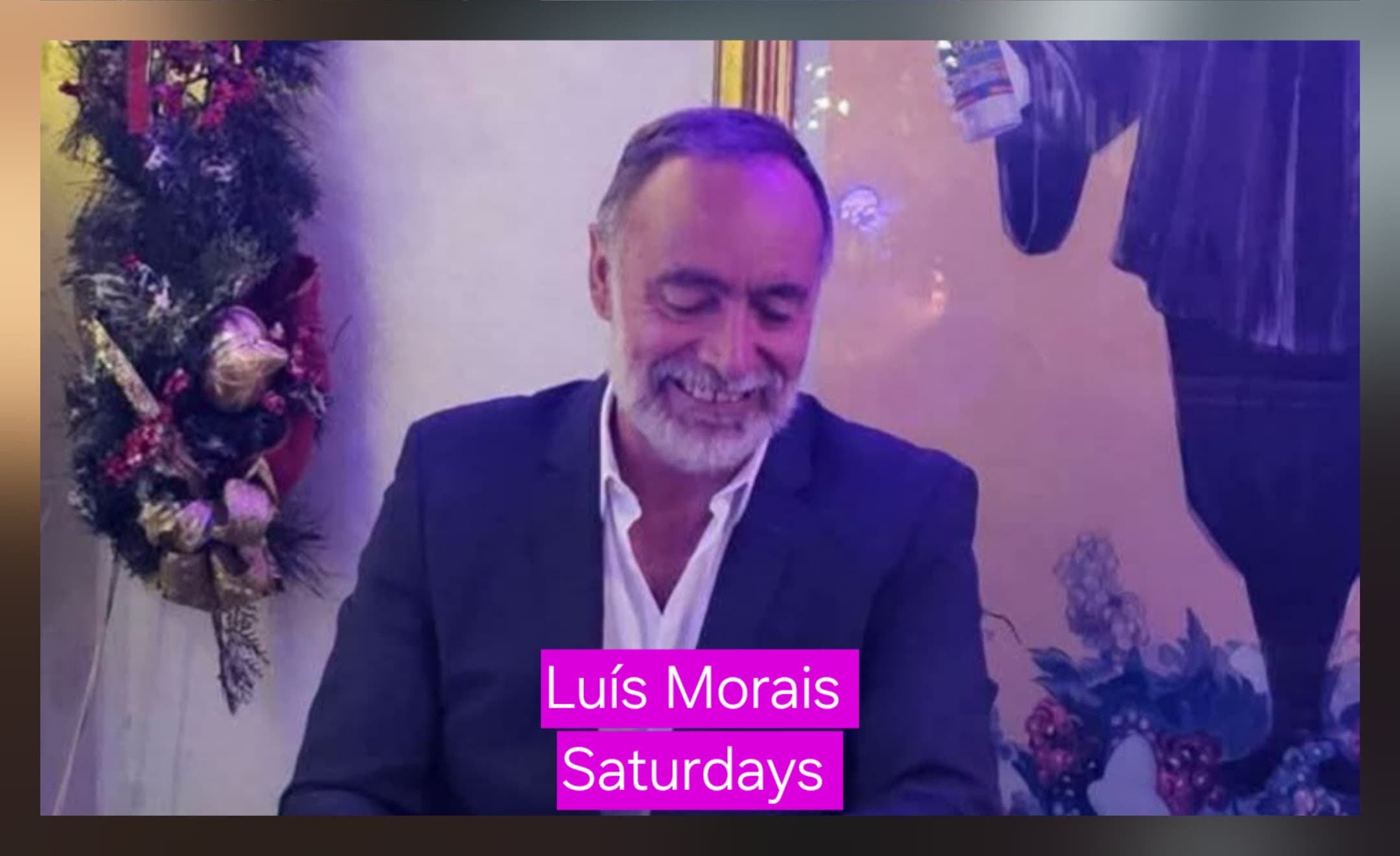 Live music with Luis Morais