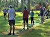 First Tee Teens on the Tee take instruction from coach Bert Raynor at the First Tee Learning Center at Ocean County Park. 