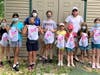 First Tee golf participants enjoy their first day of class at William Larkin Golf Course in Ocean Township with coaches Pam Boccaccio and Mary Schneider.