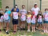 First Tee golf participants enjoy their first day of class at William Larkin Golf Course in Ocean Township with coaches Pam Boccaccio and Mary Schneider.
