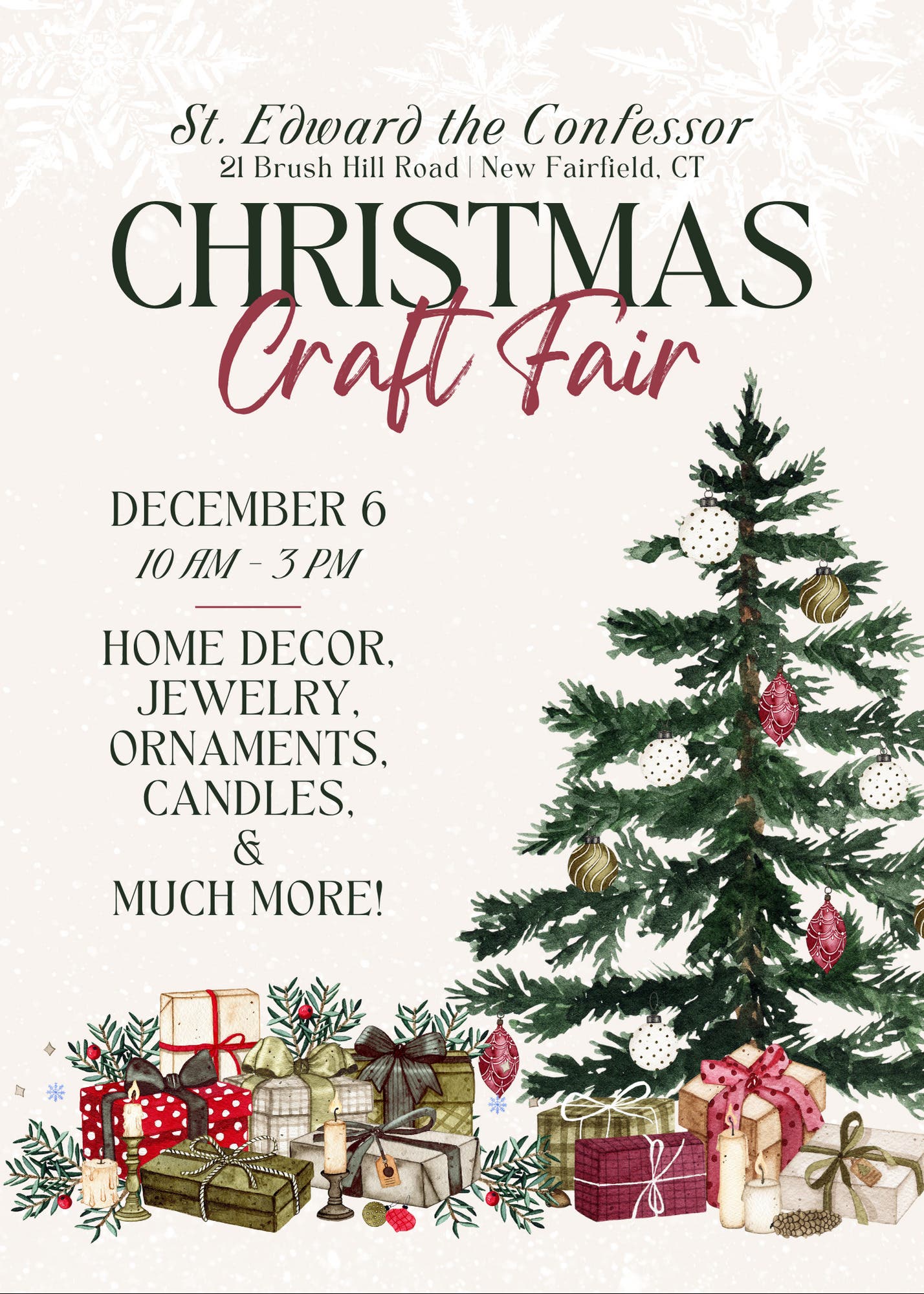 St. Edward's Christmas Craft Fair