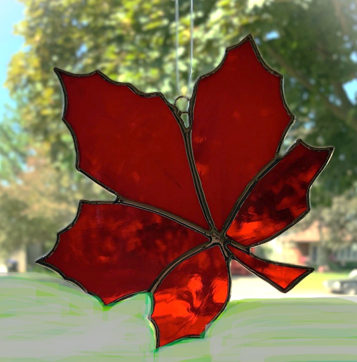 Make a Stained Glass Leaf with Margaret Stevens at LexArt
