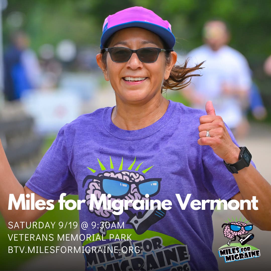 Miles for Migraine Vermont