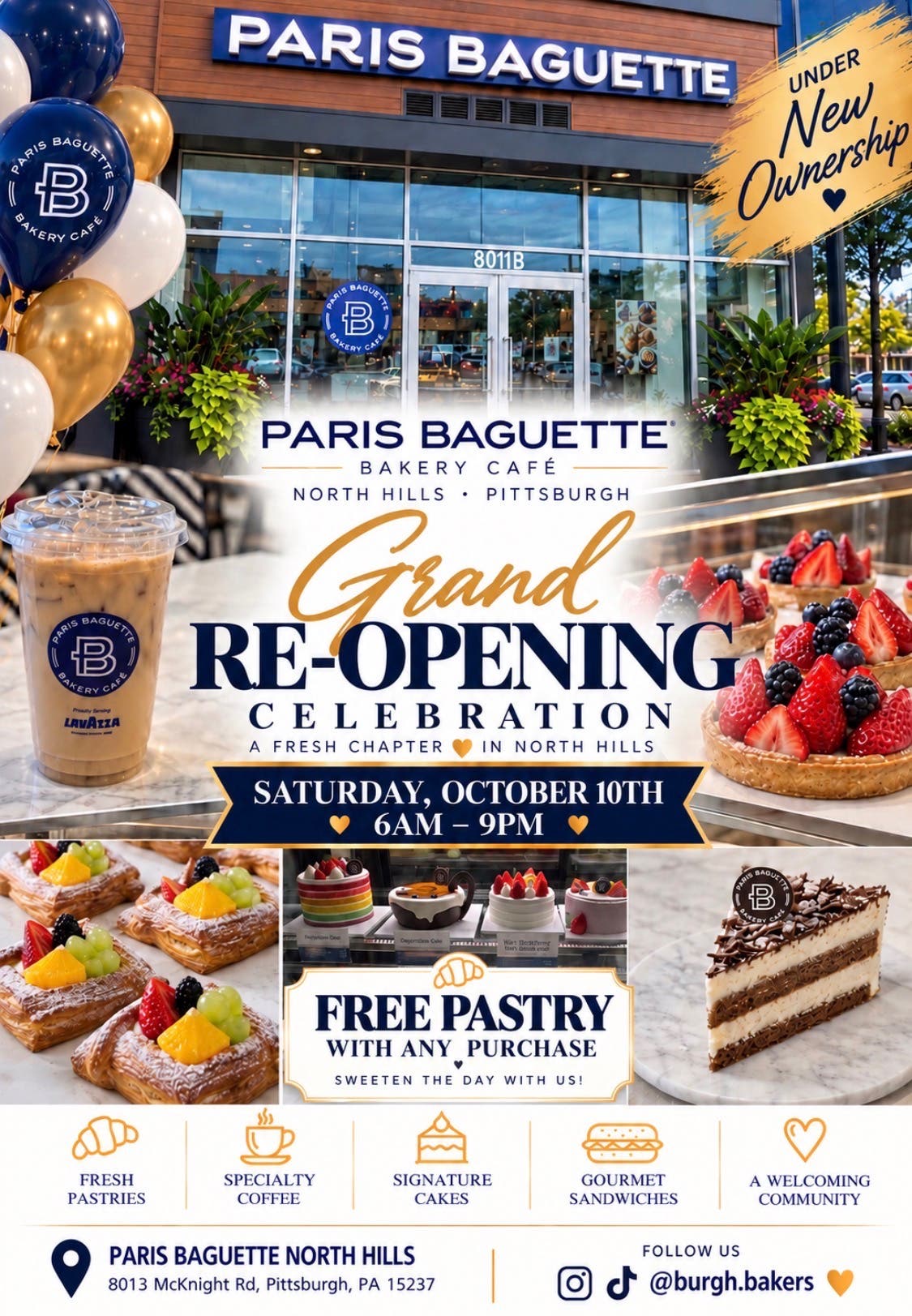 Grand Re-Opening at Paris Baguette ~ The Block Northway