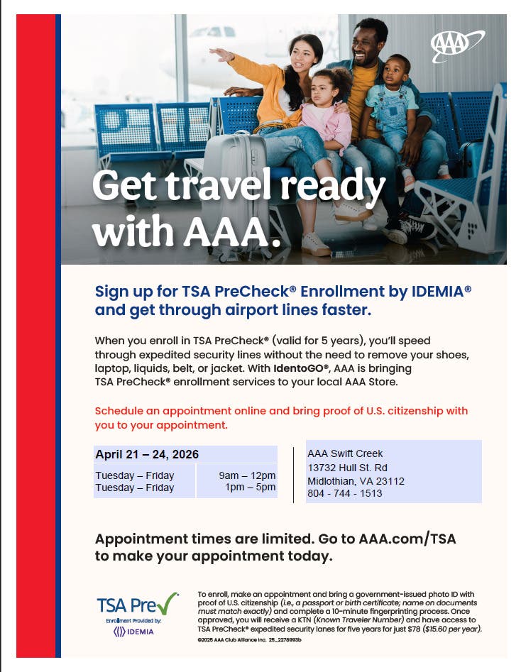 TSA PreCheck Enrollment by Idemia