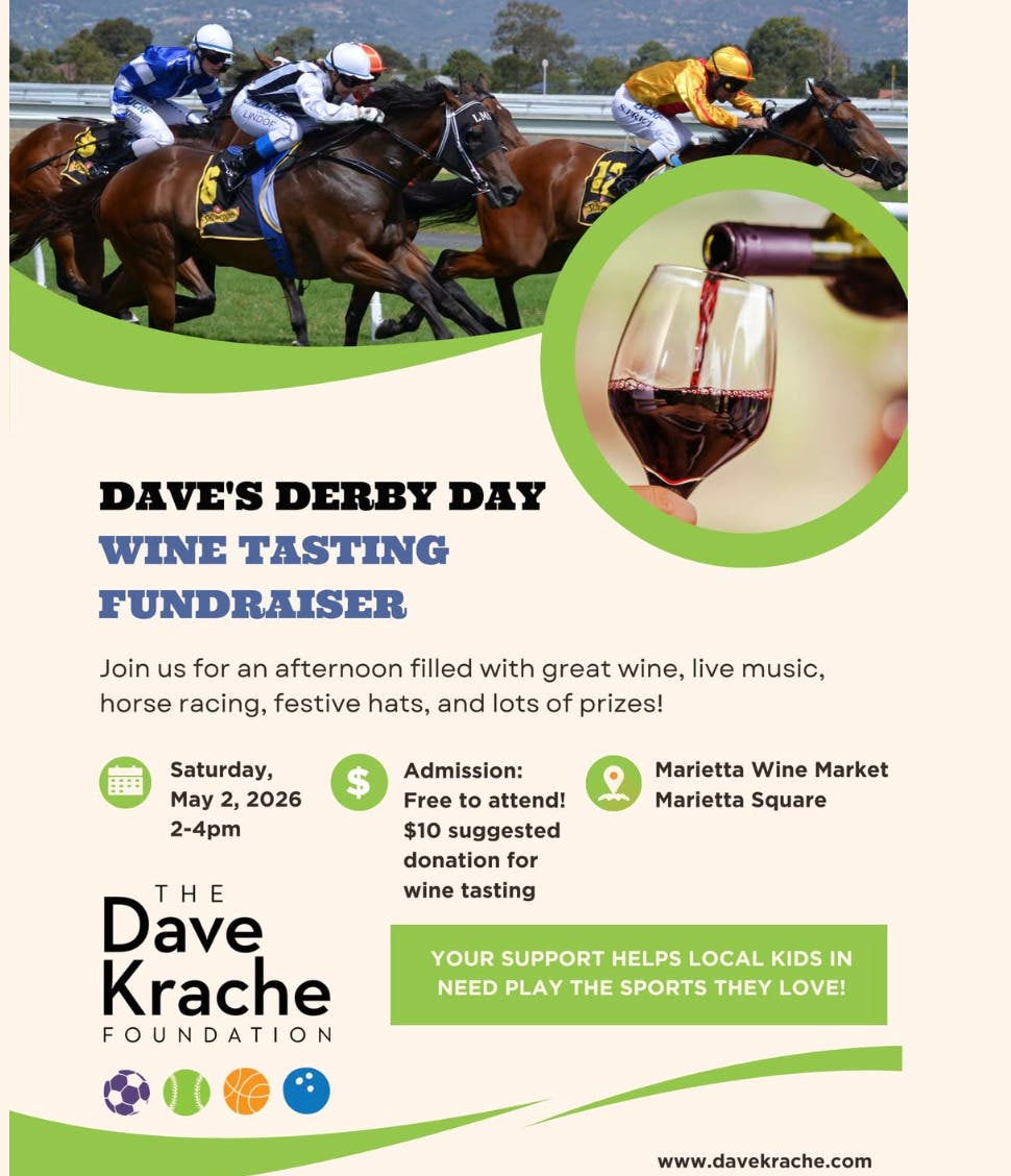 Dave's Derby Day Wine Tasting Fundraiser
