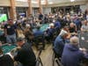 Full house (pun intended) at the LC 35 Poker Tourney!
