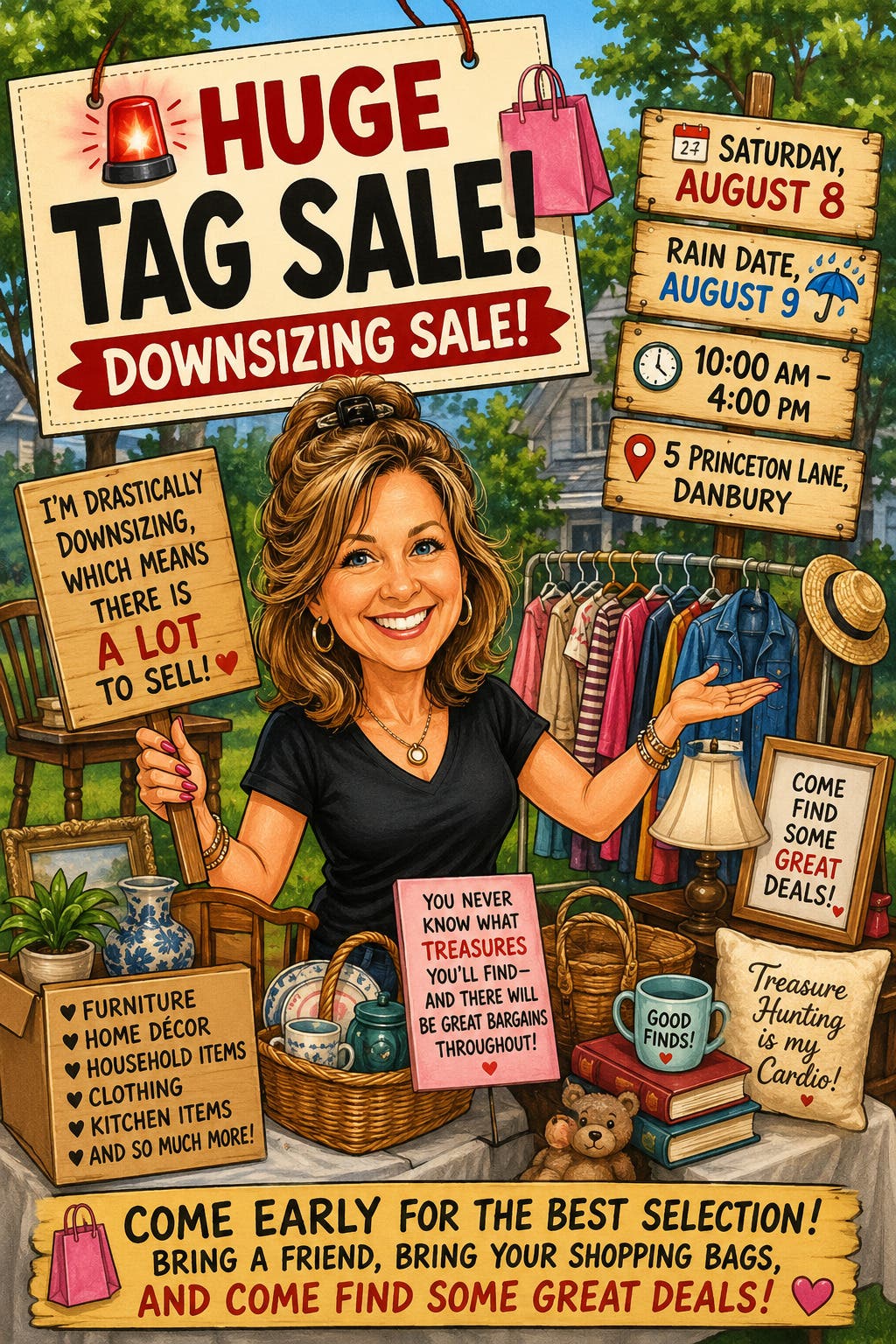 Huge Tag Sale! Downsizing Sale!