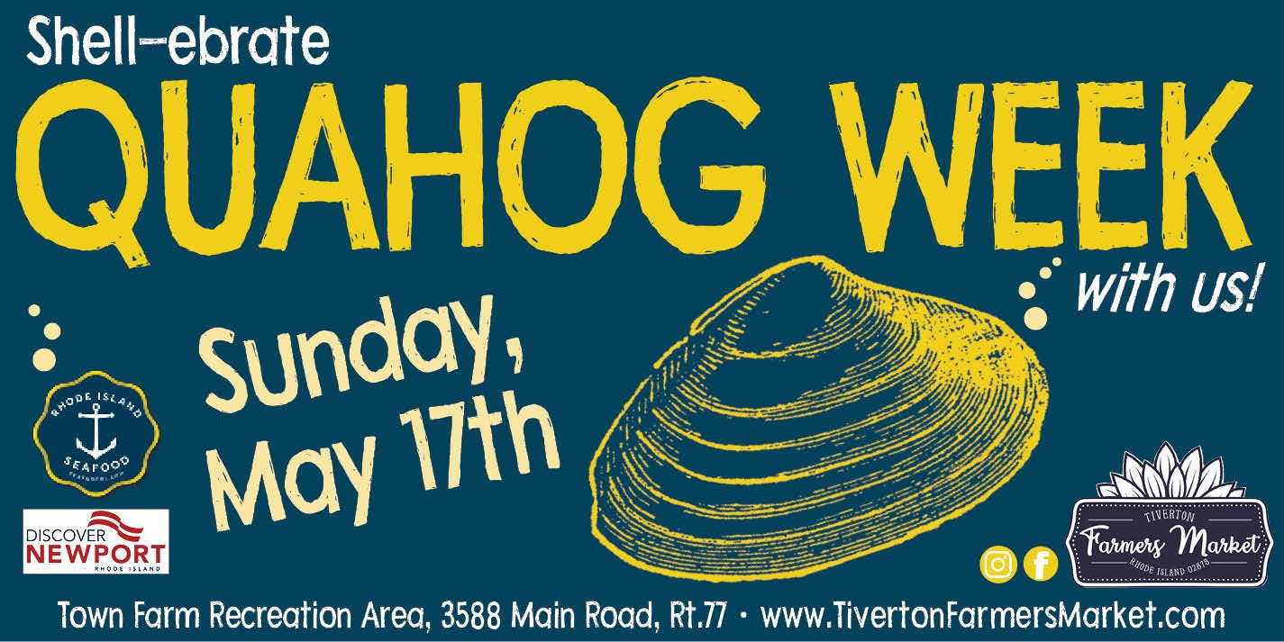 Annual RI Quahog Week Themed Market ~ May 17th
