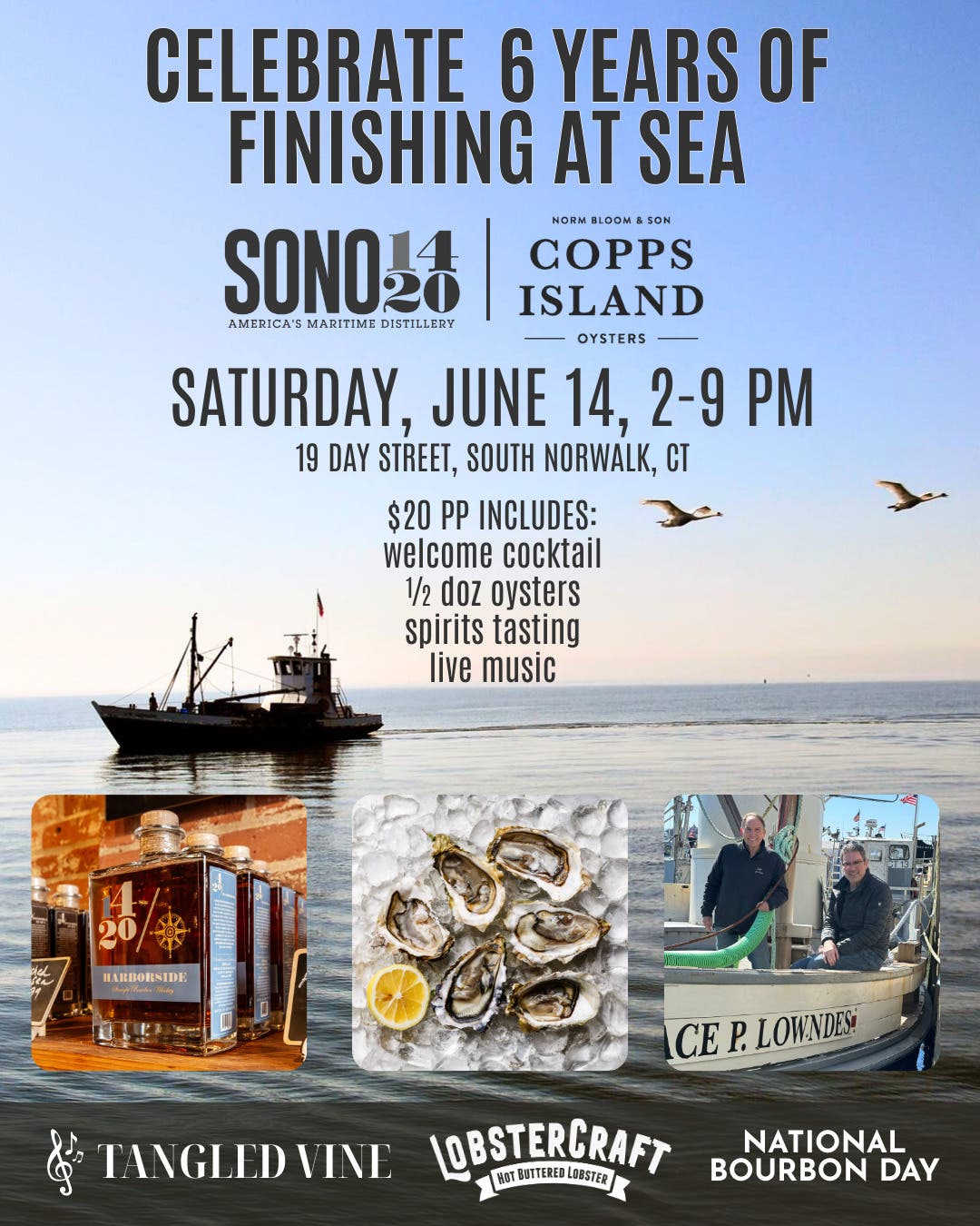 SoNo 1420 "Finishing at Sea" 6-Year Anniversary Bash