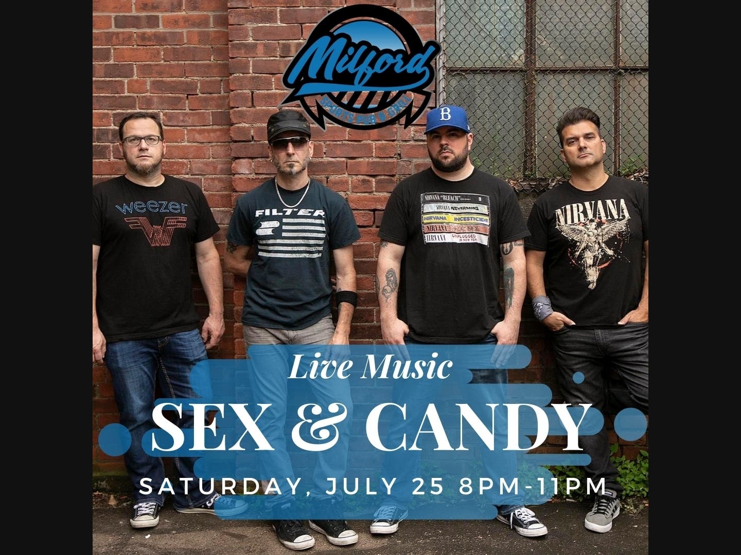 July Entertainment LineUp at Milford Sports Pub Milford, CT Patch