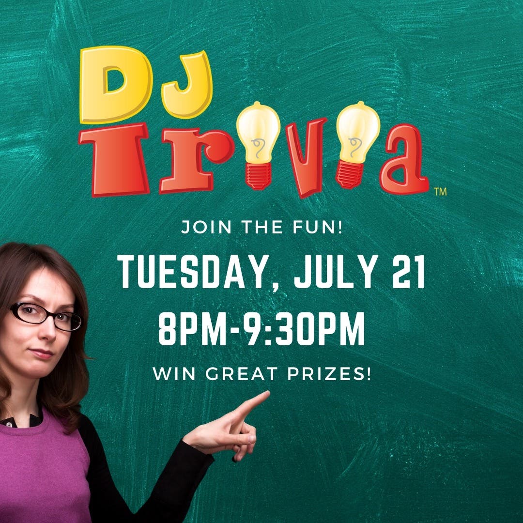 Jul 21 Trivia With DJ Trivia Milford CT Patch