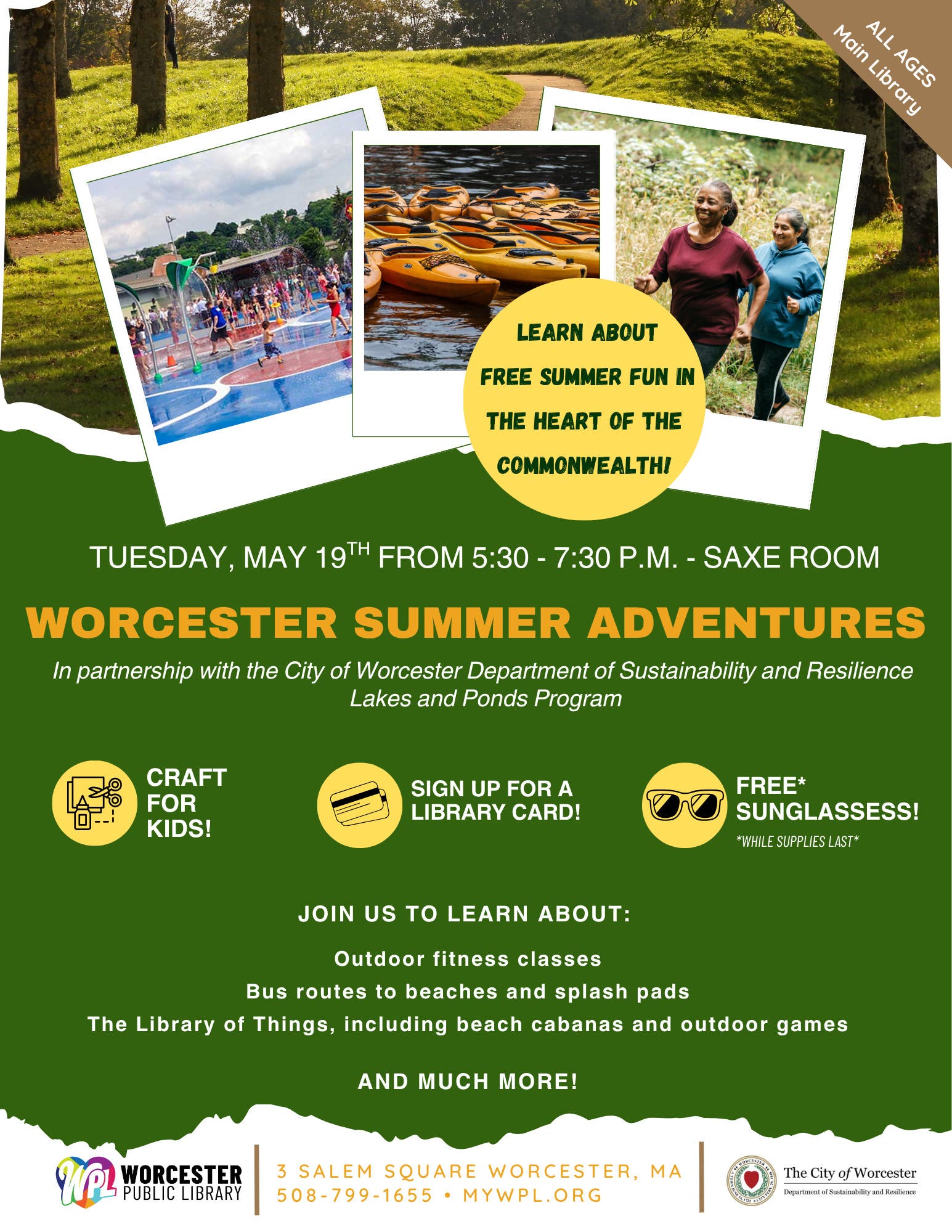 Worcester Summer Adventures
