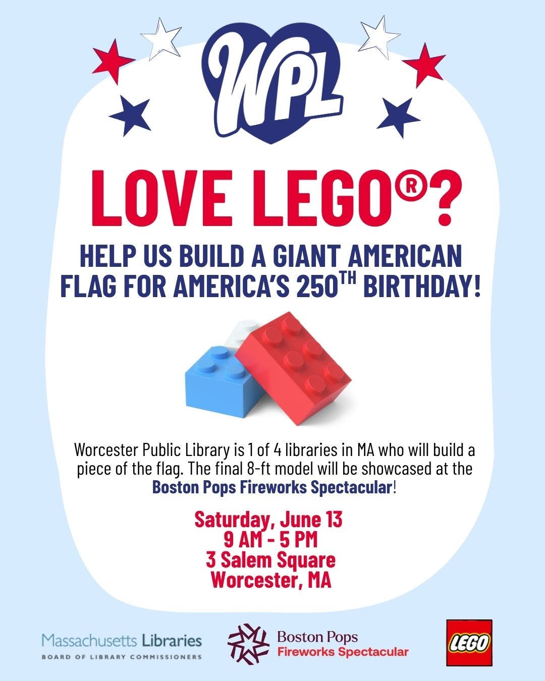LEGO® Flag Day!