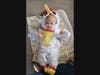 Payton Wiesemann, 2 months of Fox River Grove celebrated her first Halloween dressed as a chick. 