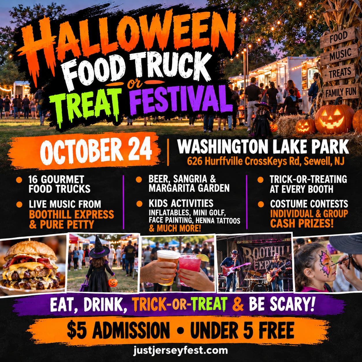 Halloween Food Truck or Treat Festival