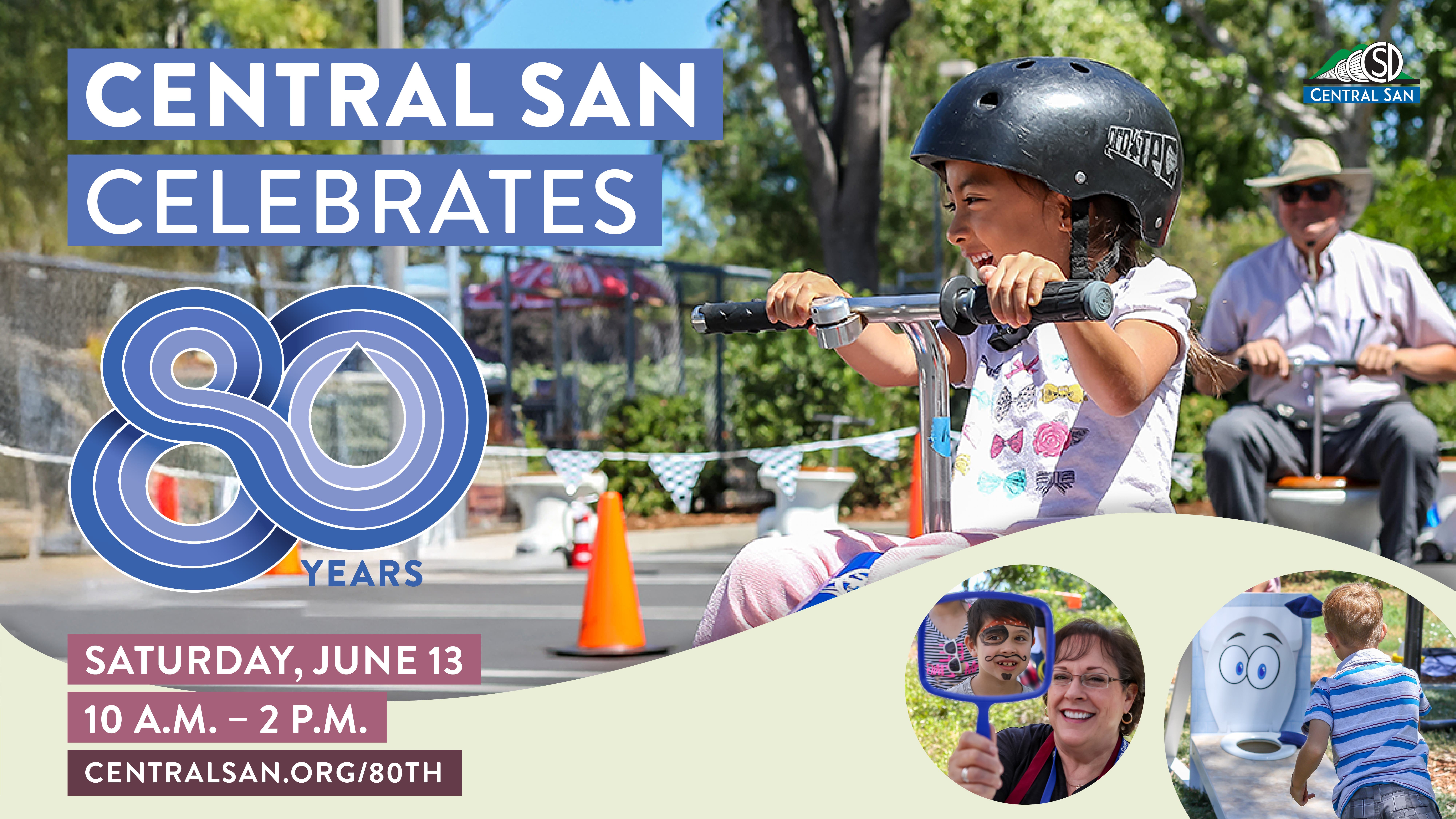 Central San 80th Open House