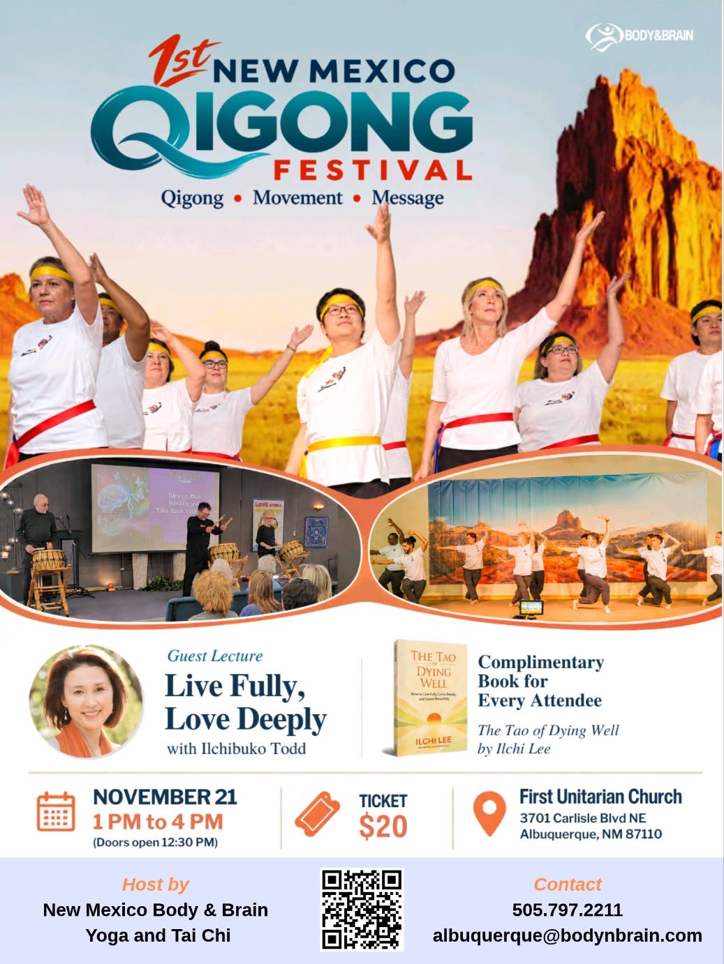 New Mexico's First Qigong Festival this November!