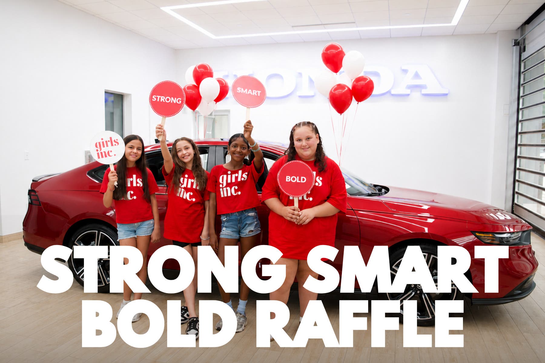 Strong Smart Bold Raffle