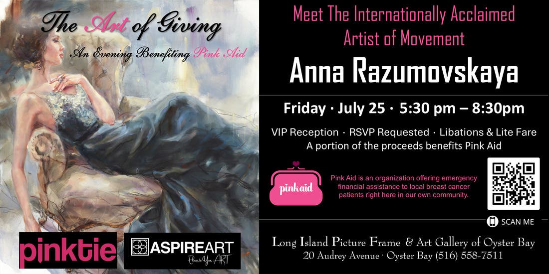 The Art of Giving:​ An Evening Benefiting Pink Aid