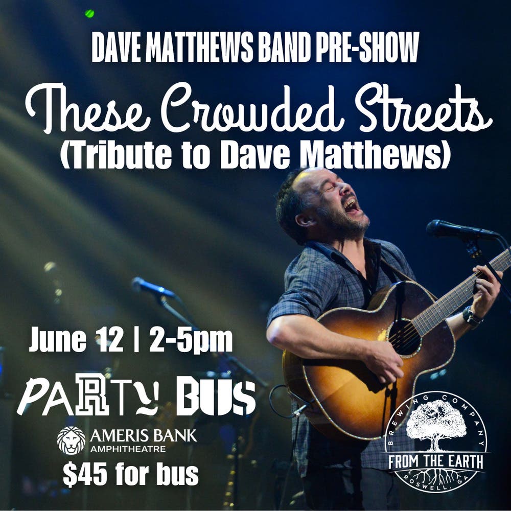 Jun 12 | Enjoy Dave Matthews Pre-show with 