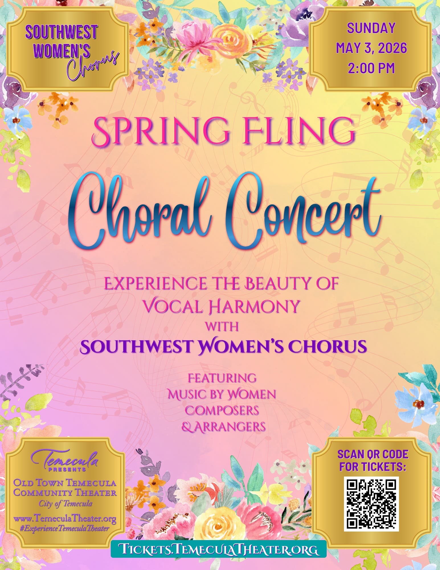 Southwest Women's Chorus - Spring Fling