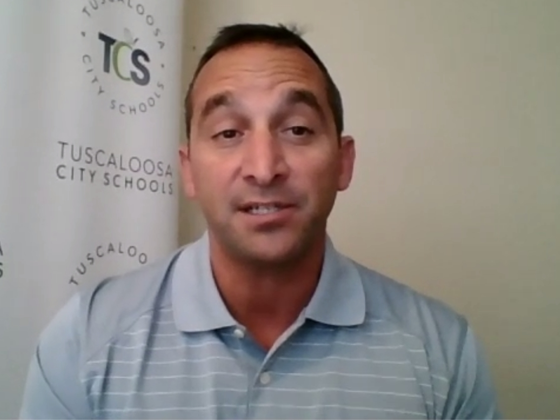 Superintendent Mike Daria spoke to media via Zoom on Thursday after testing positive for COVID-19