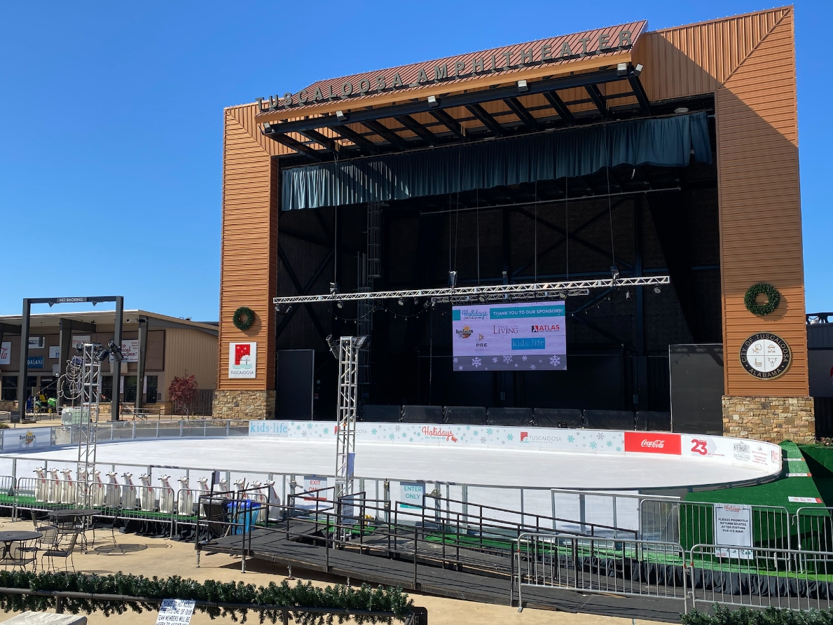 The Tuscaloosa Amphitheater will be closed for the next week as the city considers plans moving forward amid the rise in coronavirus cases.
