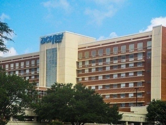 DCH reported 92 coronavirus inpatients across the system on Saturday, marking the lowest number of hospitalizations since Dec. 2. 