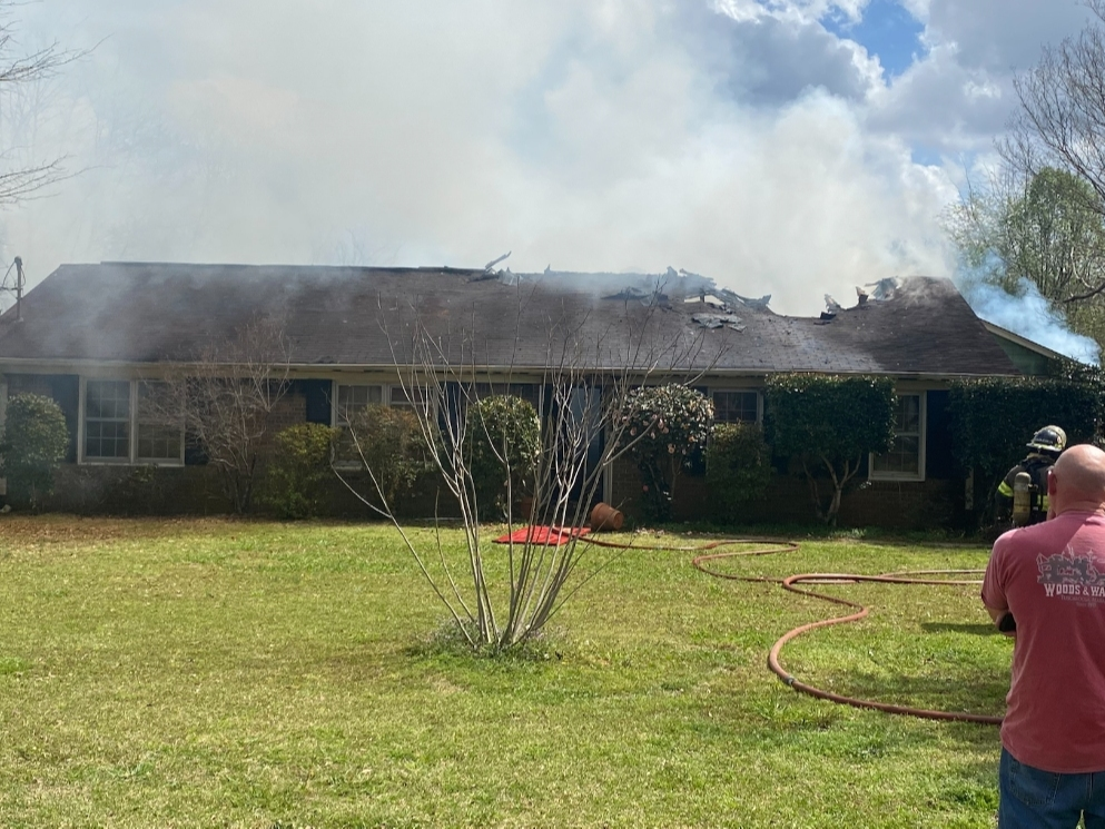 A house on Blueberry Drive was deemed a total loss after crews were called to the scene of a structure fire Sunday.