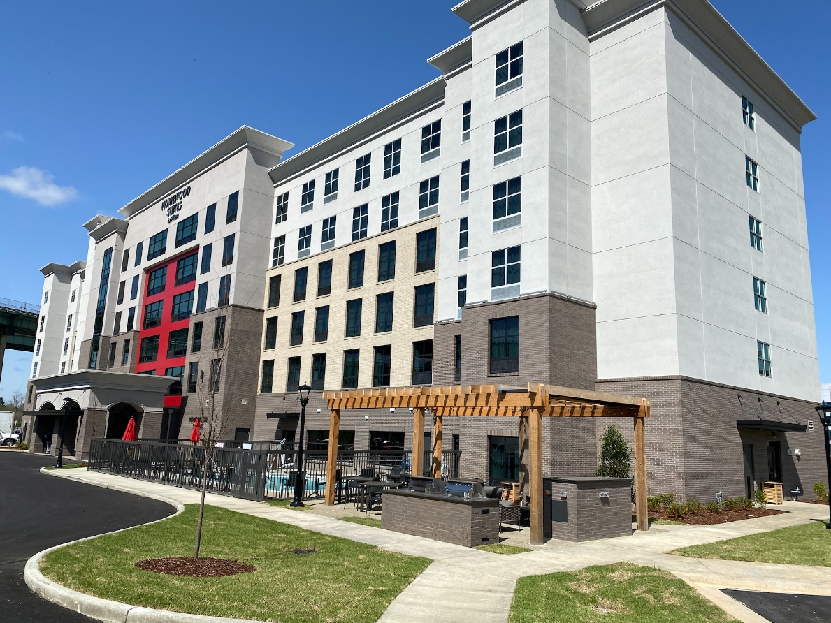 The new Homewood Suites by Hilton has officially opened on Jack Warner Parkway. 