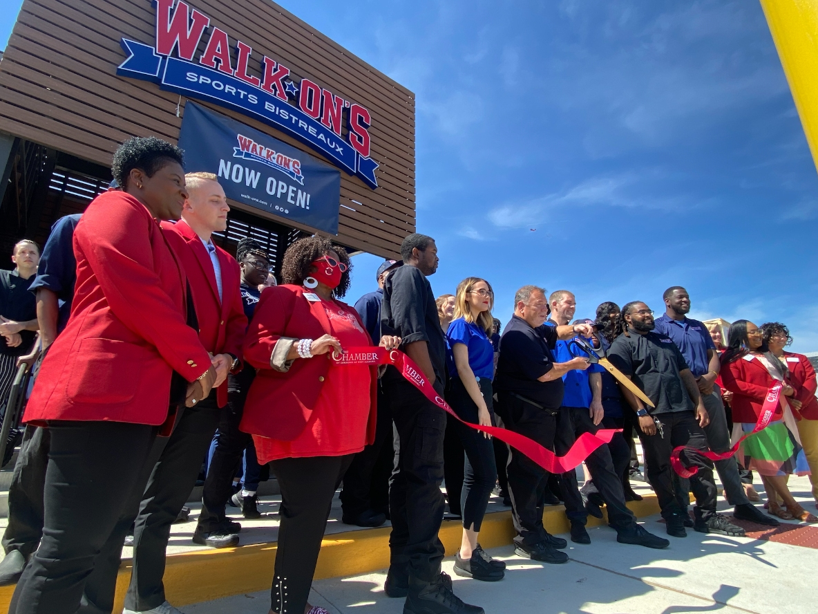 The Chamber of Commerce of West Alabama held a ribbon-cutting Monday for the new restaurant. 