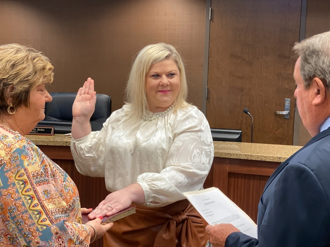 Christy Bobo was sworn in to her first term on the Council in 2020