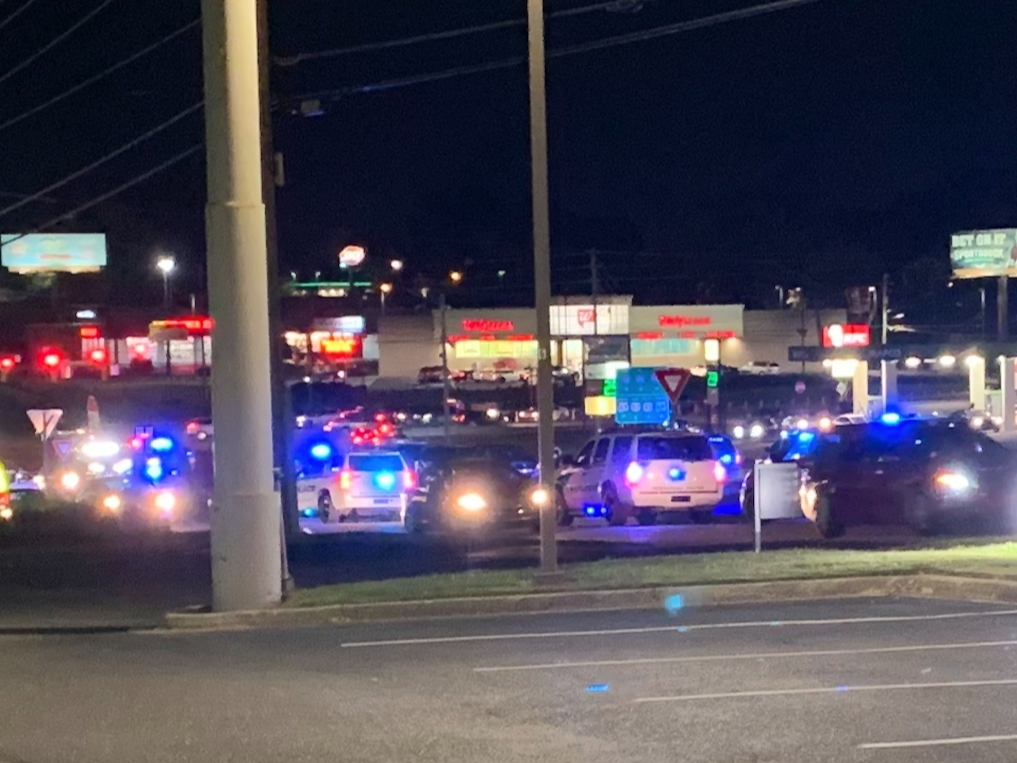 Police, fire and emergency officials were on the scene of the incident on McFarland Boulevard Sunday evening. 