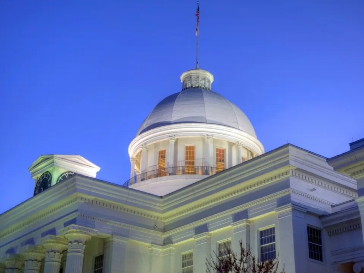 The Alabama Capitol Building 