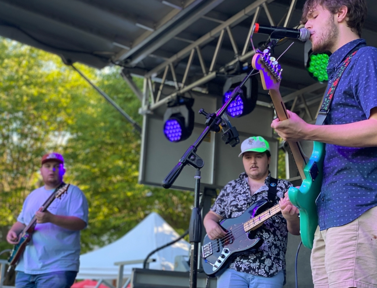 Grateful Dead tribute band Dire Wolf was a popular fixture during 2021 Live at the Plaza 