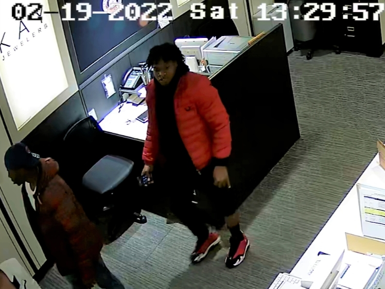 Two of the three suspects sought by the Tuscaloosa Violent Crimes Unit. 