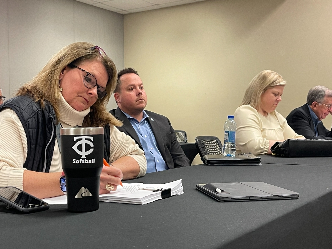From left: District 4 Councilwoman Jamie Dykes, Council President Jeff Hogg, District 1's Christy Bobo and District 3's John Hinton 