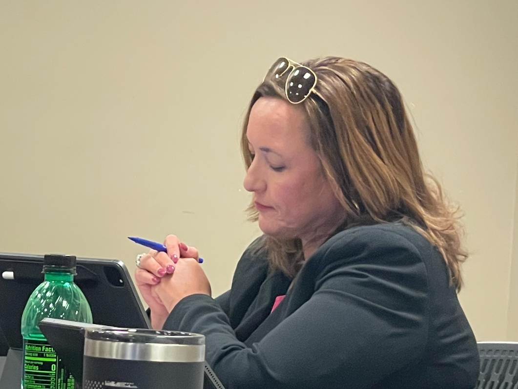 Northport City Administrator Glenda Webb during Monday's first committee meeting of the day. 