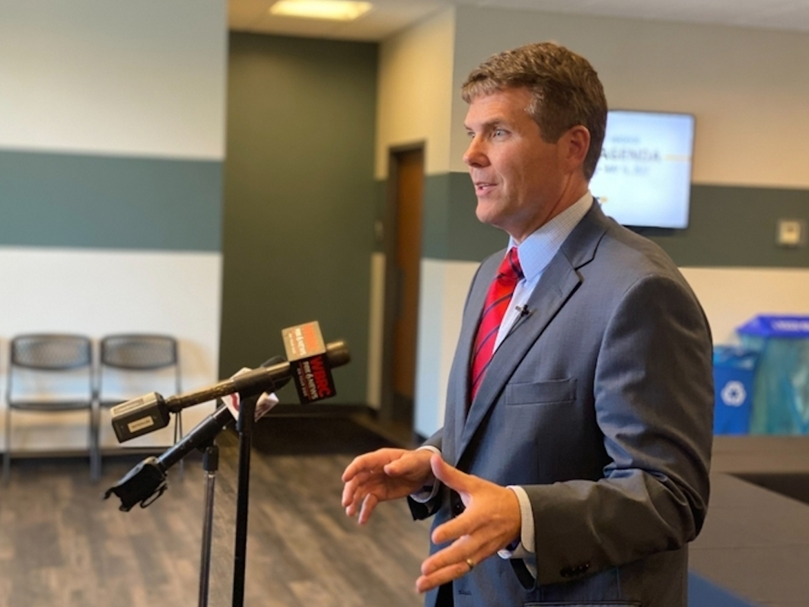 Tuscaloosa Mayor Walt Maddox. 
