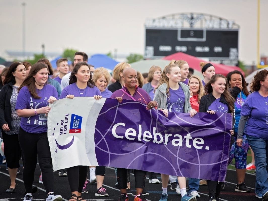Participants in last year's Relay for Life. 
