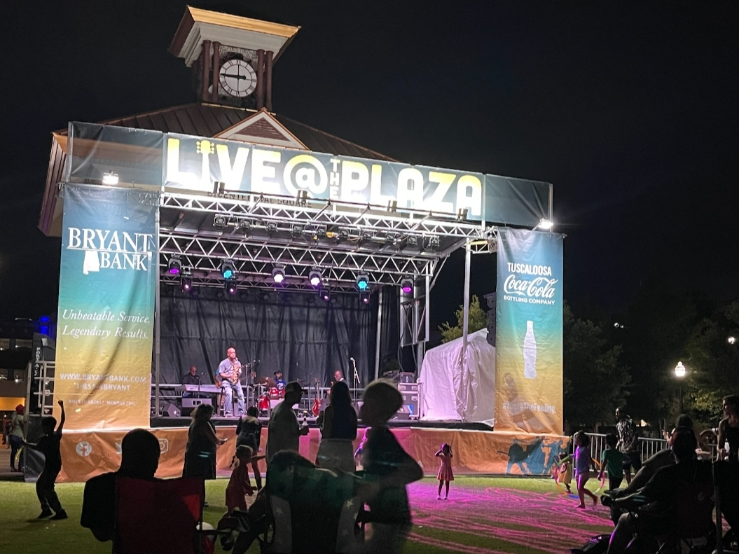 Live at the Plaza is held every Friday through the end of July in Government Plaza