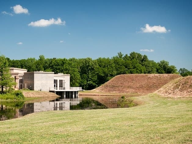 A view of the Moundville Archaeological Park 
