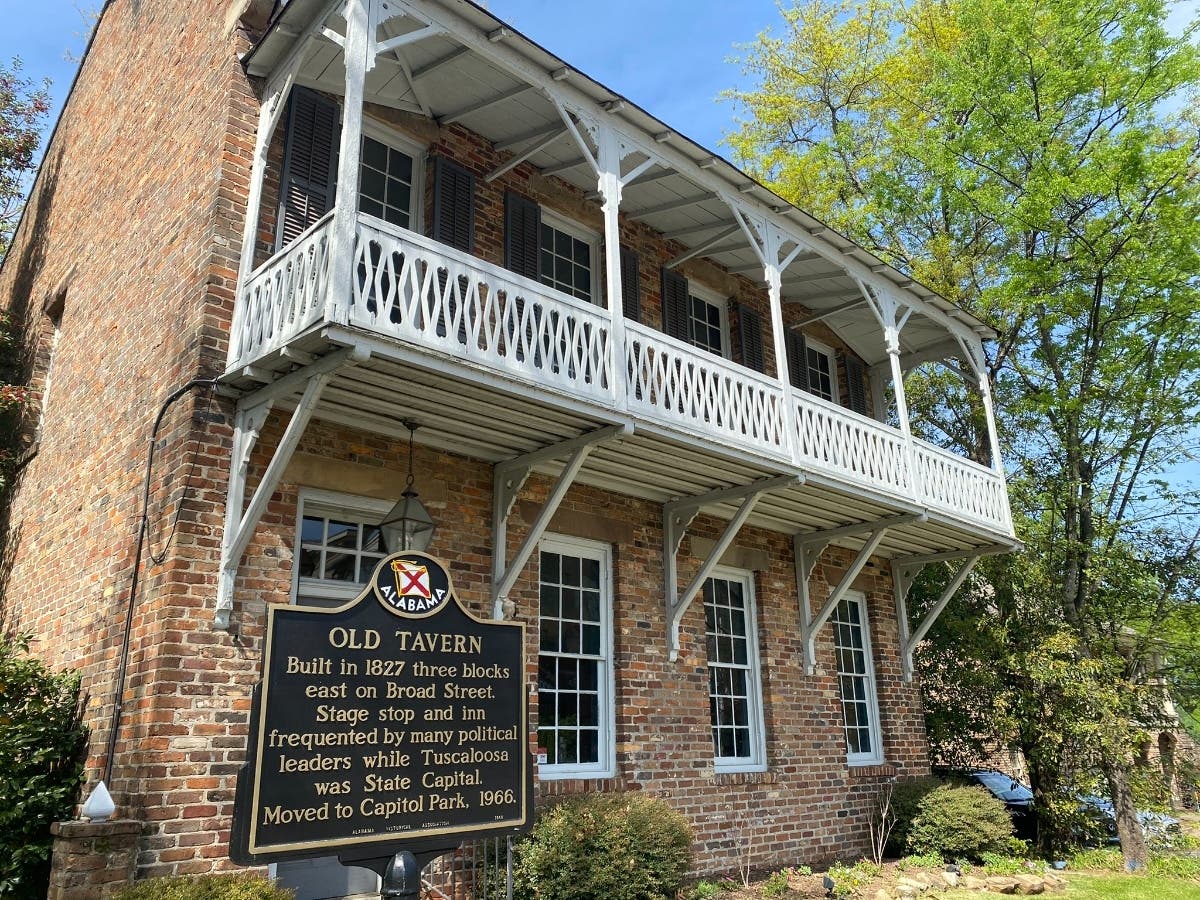 The evening will begin at the Old Tavern in downtown Tuscaloosa