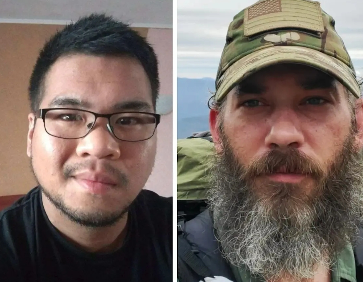 Andy Tai Ngoc Huynh (left) and Alexander Drueke