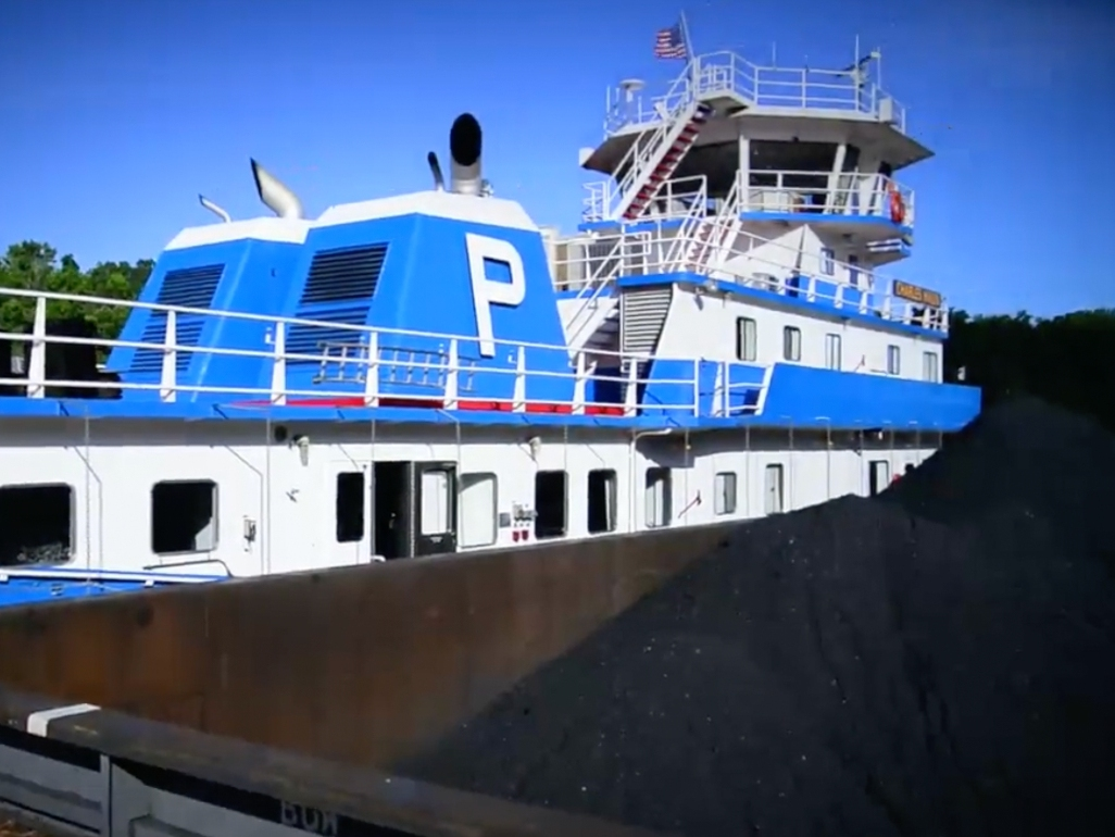 One of the many ships in Parker Towing's fleet. 