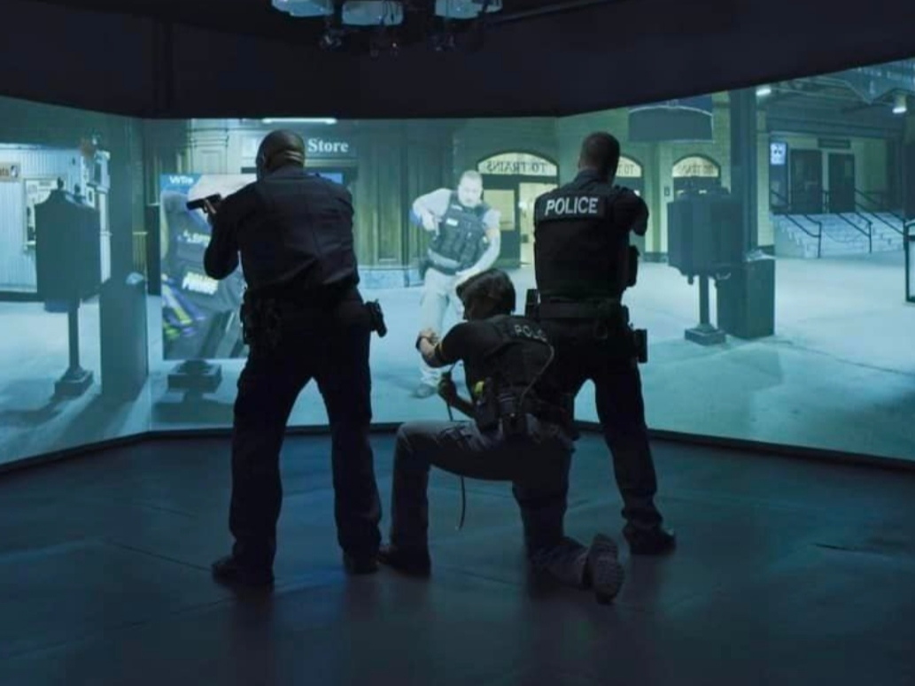 A look inside TPD's virtual reality training simulator