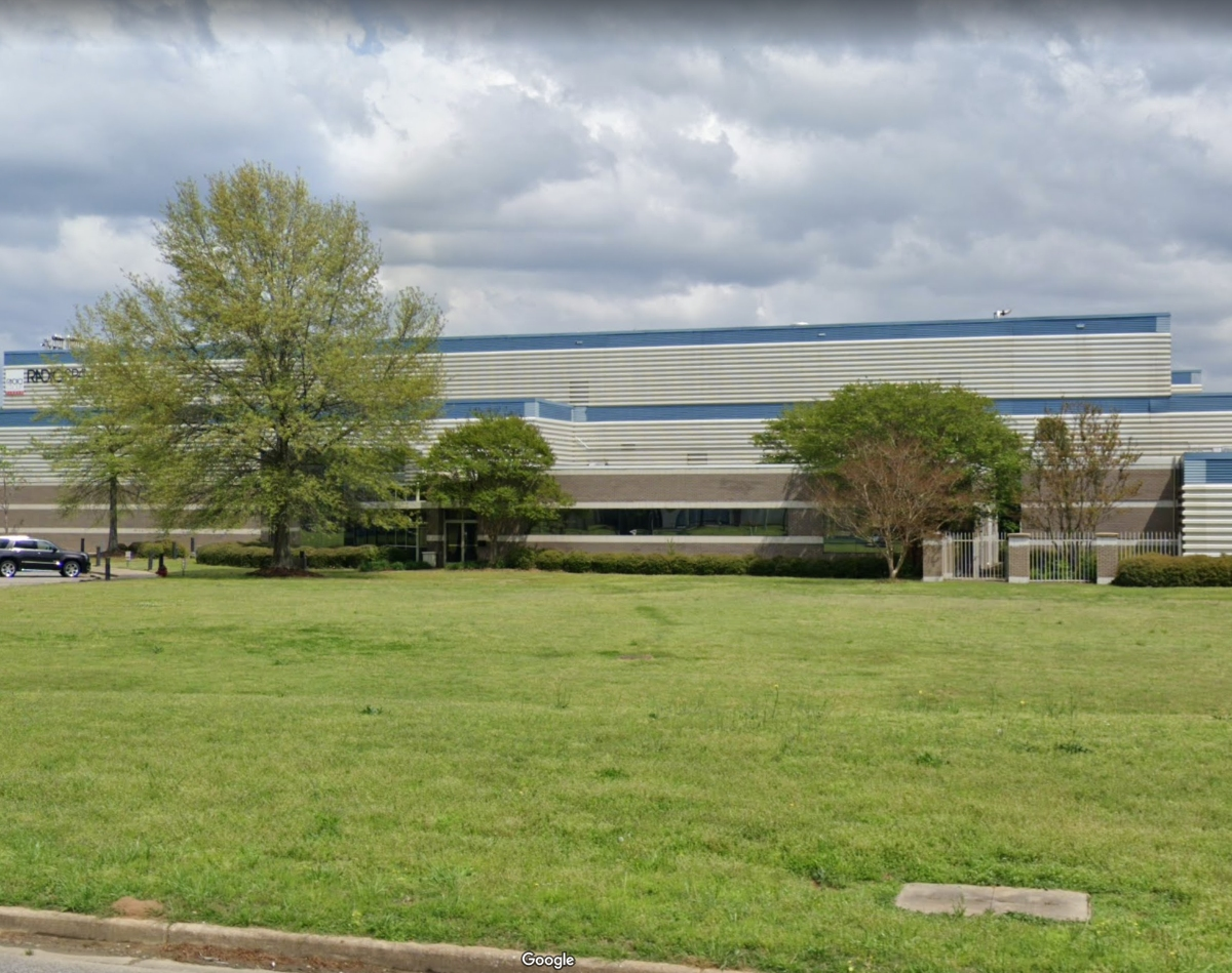 The facility at 1301 Industrial Park Drive in Tuscaloosa that Stan Pate hopes to turn into a fully integrated medical cannabis grow and processing facility. 