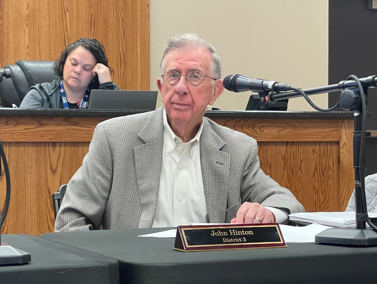 Northport City Councilman John Hinton will become the next council president and mayor at the end of the year. 